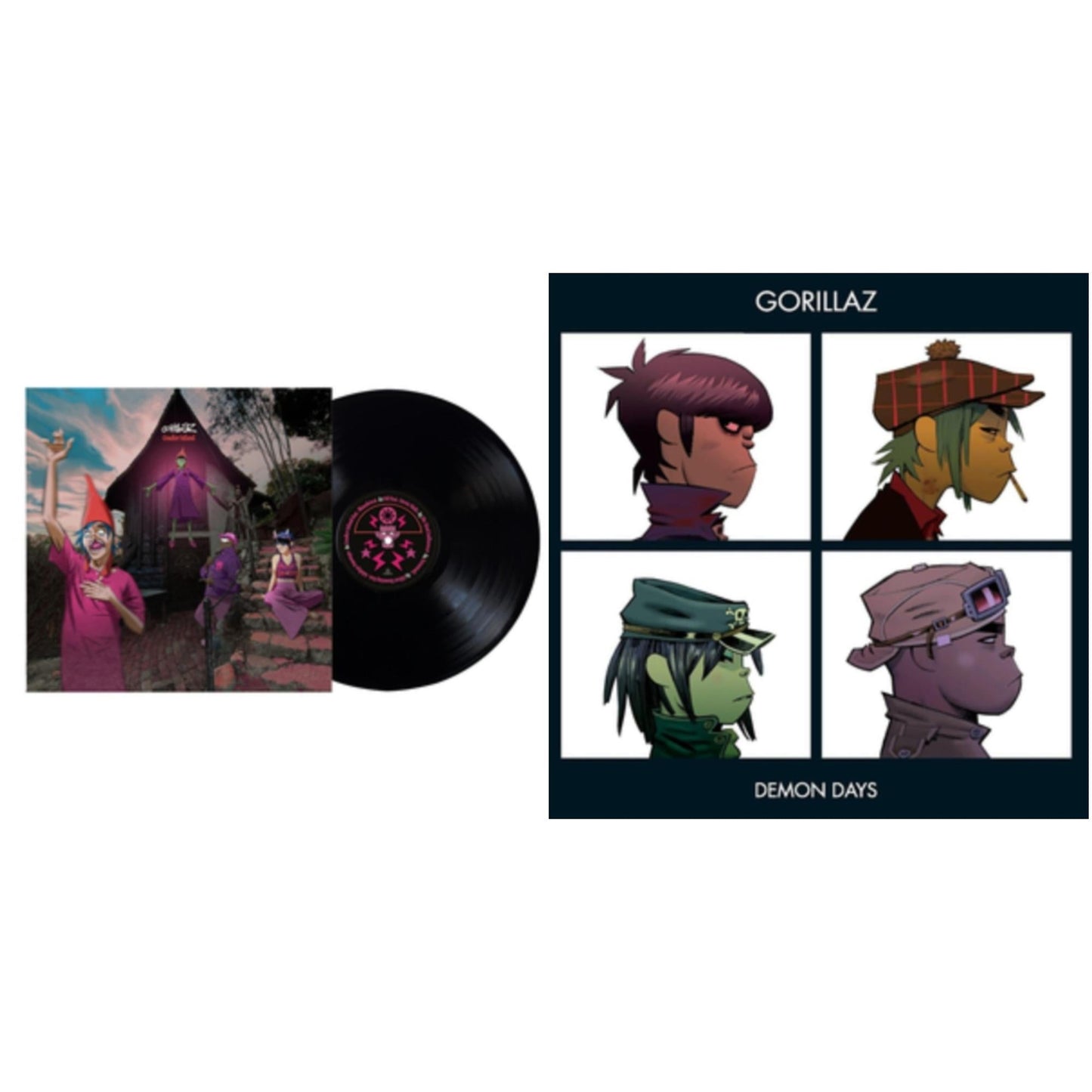 Gorillaz - Cracker Island & Demon Days (2LP)