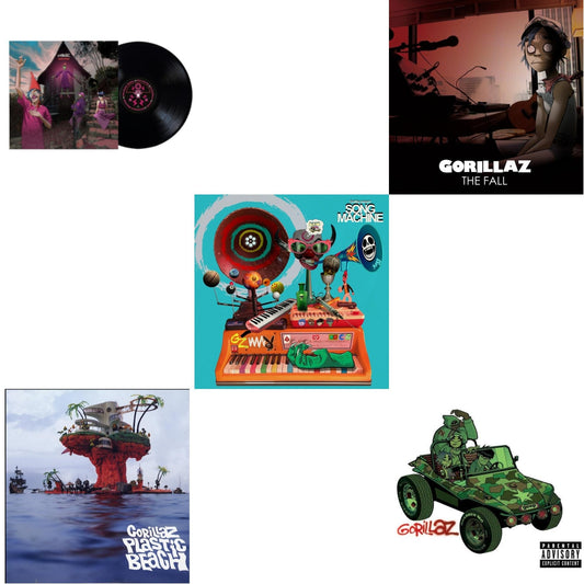 Gorillaz - Cracker Island & Plastic Beach (2LP) & Song Machine: Season One & Fall & Gorillaz