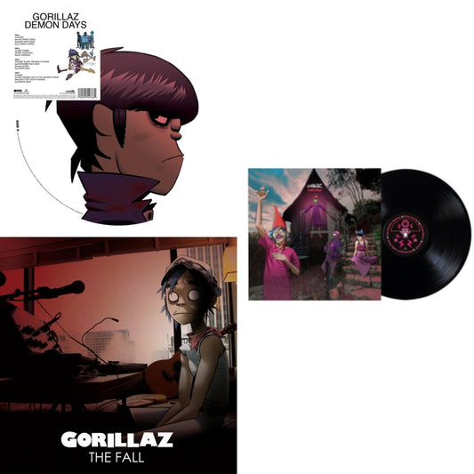 Gorillaz - Demon Days (Picture Disc/2LP) & Fall & Cracker Island