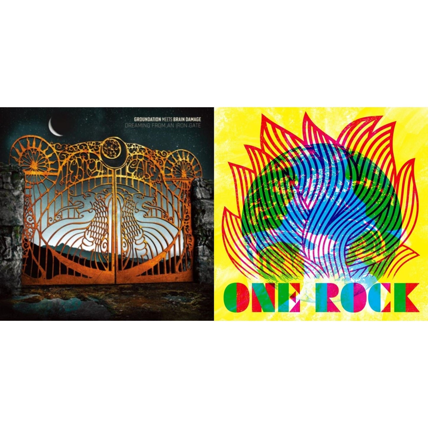 Groundation - Dreaming From An Iron Gate (2LP) & One Rock