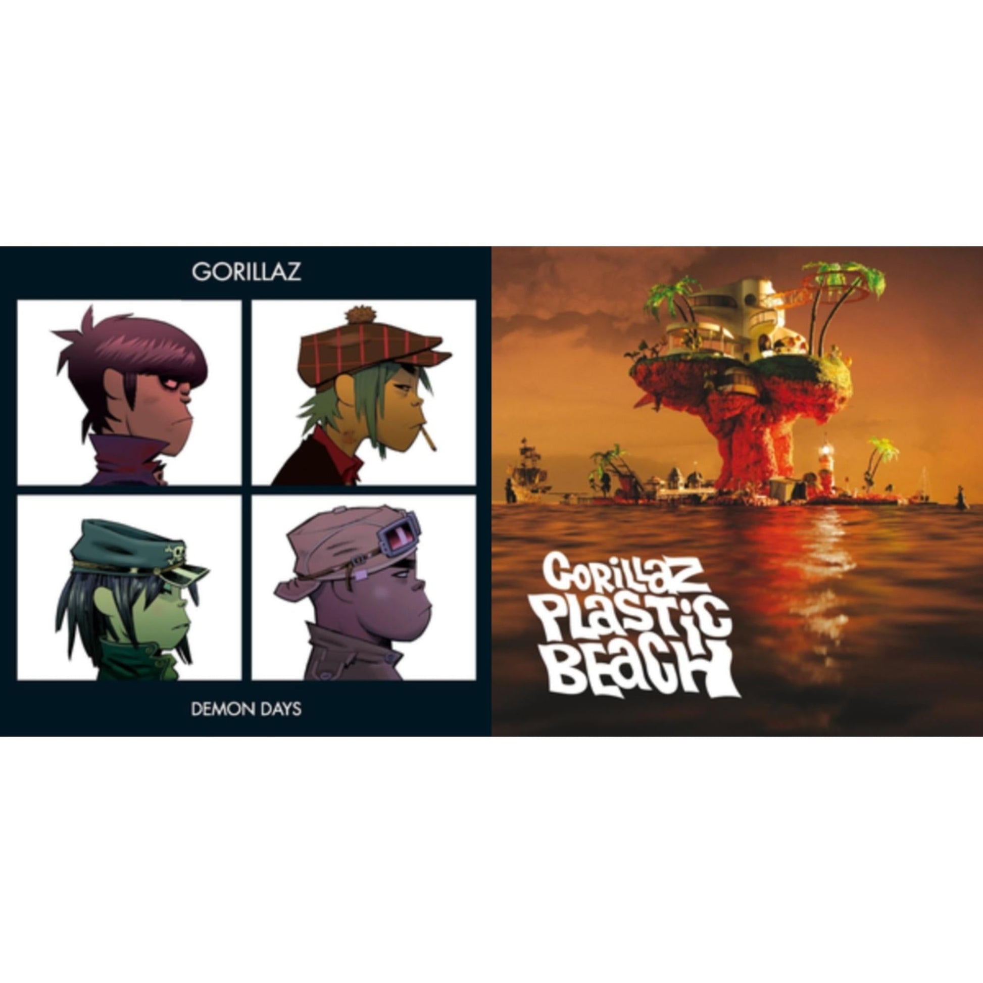 Gorillaz - Demon Days & Plastic Beach - CD Bundle