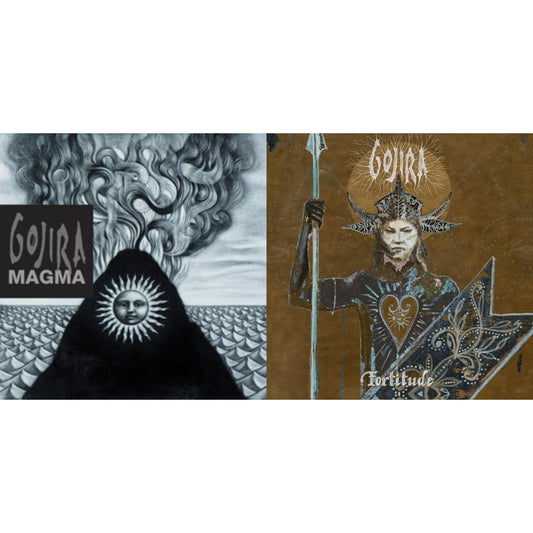 Gojira - Magma (Dl Card) & Fortitude - LP Vinyl Bundle