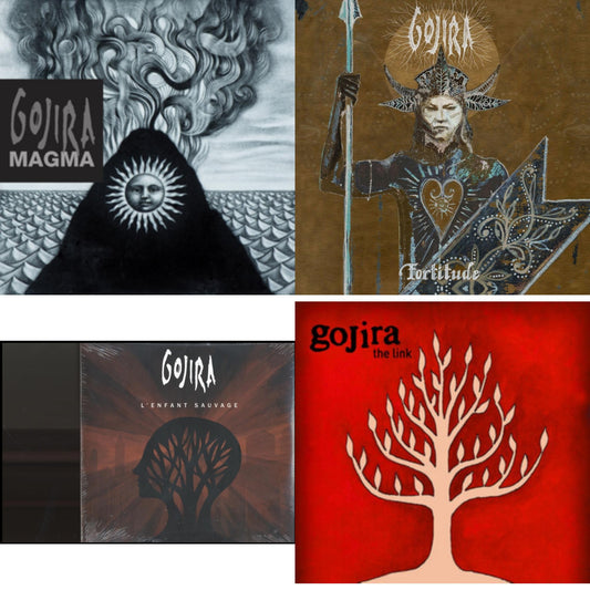 Gojira - Magma (Dl Card) & Fortitude & L'enfant Sauvage (2LP/Orange Vinyl) & Link (Picture Disc)
