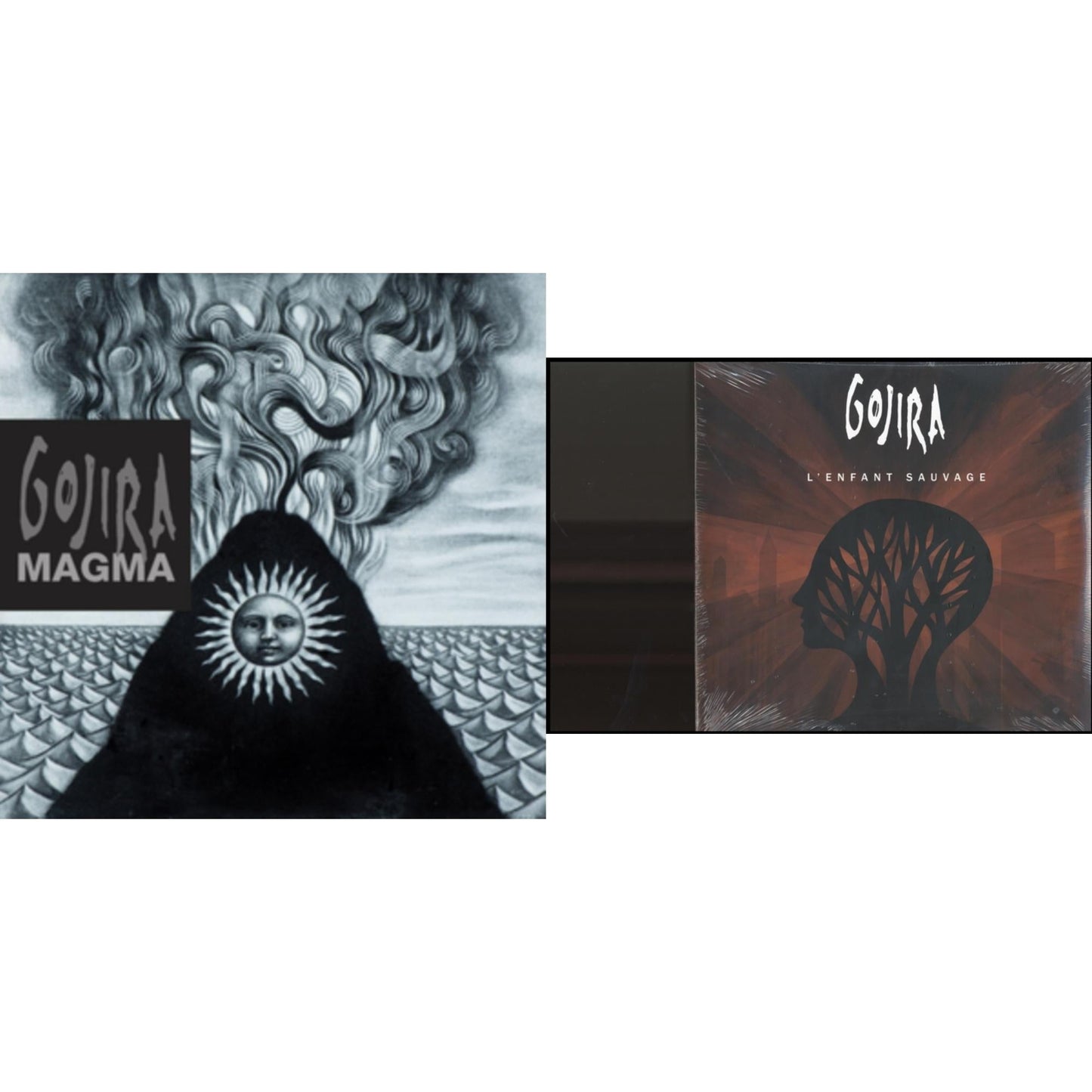 Gojira - Magma (Dl Card) & L'enfant Sauvage (2LP/Orange Vinyl)