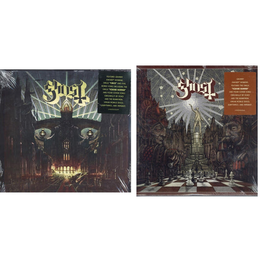 Ghost - Meliora (Deluxe Edition) & Popestar - LP Vinyl Bundle
