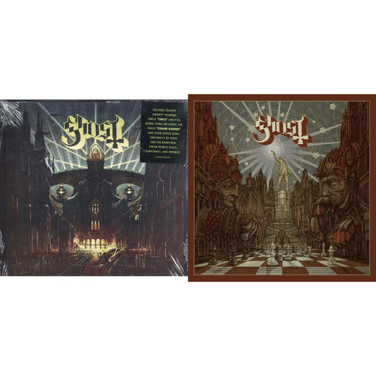 Ghost - Meliora (Deluxe Edition) & Popestar (Grey Smoke LP Vinyl)
