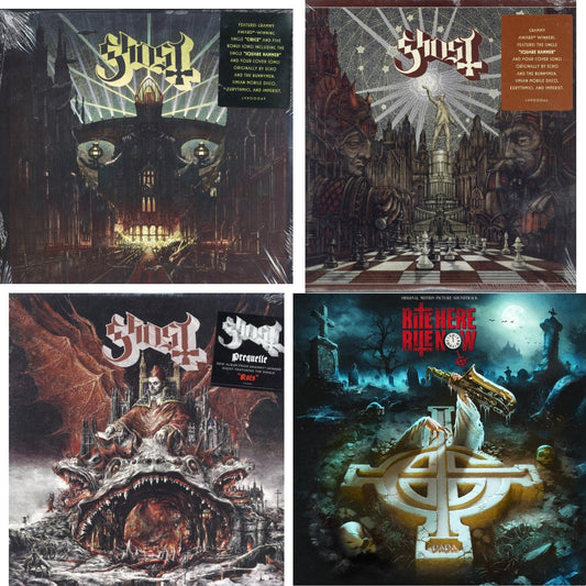 Ghost - Meliora (Deluxe Edition) & Popestar & Prequelle (LP) & Rite Here Rite Now (Ost) (2LP)