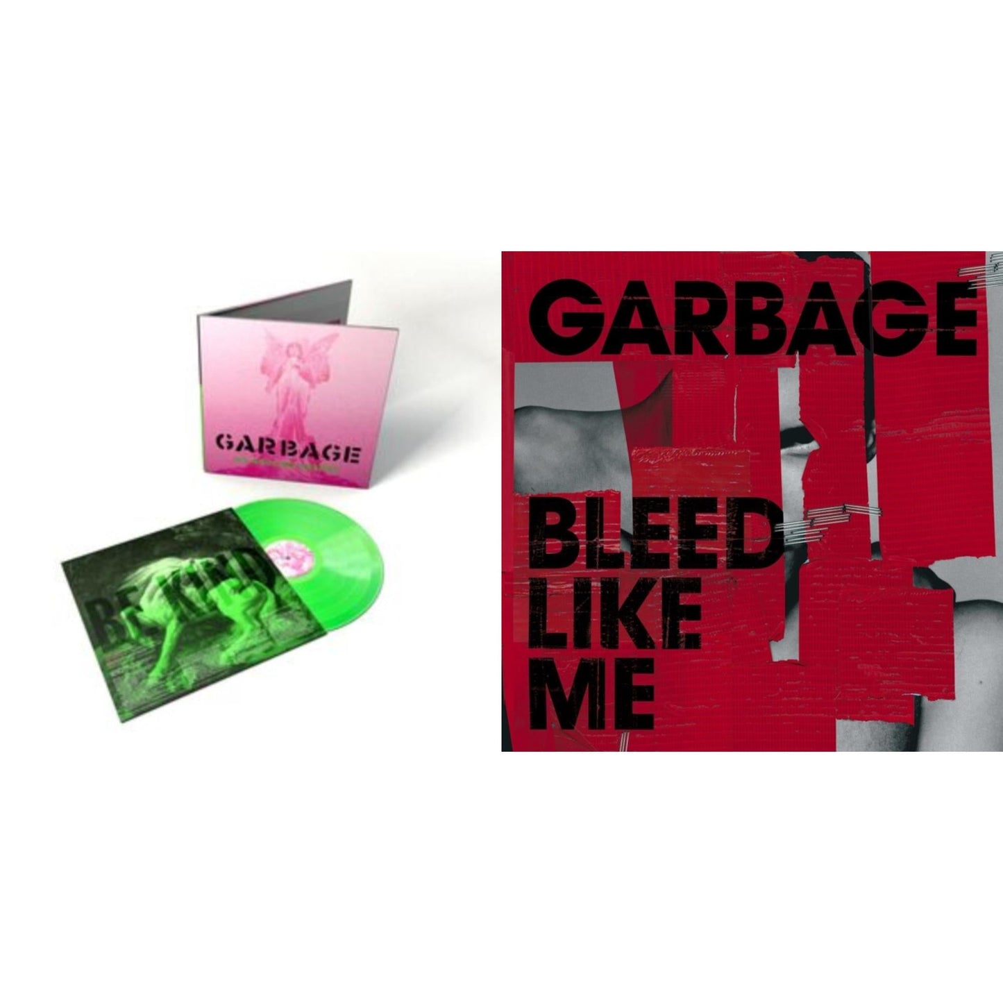 Garbage - No Gods No Masters (X) (Green LP Vinyl) & Bleed Like Me (Expanded Edition) (2LP)