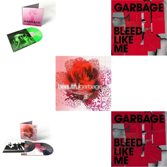 Garbage - No Gods No Masters (X) (Green LP Vinyl) & Beautifulgarbage (2LP/180G/20Th Anniversary/Remastered/Import) & Beautifulgarbage (2LP/White Vinyl/140G/20Th Anniversary/Remastered/Limited/Import) & Bleed Like Me & Bleed Like Me (Expanded Edition)
