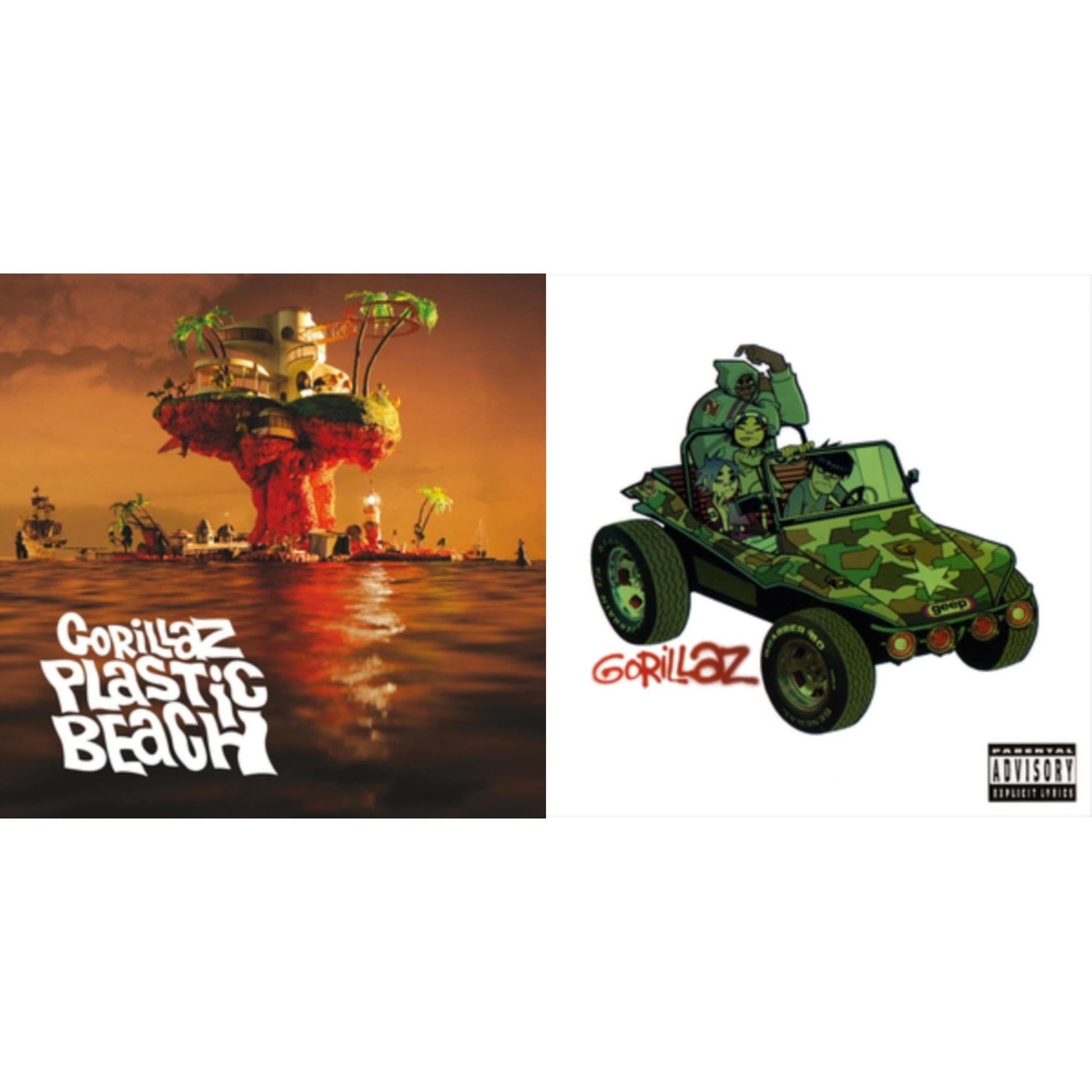 Gorillaz - Plastic Beach & Gorillaz - CD Bundle