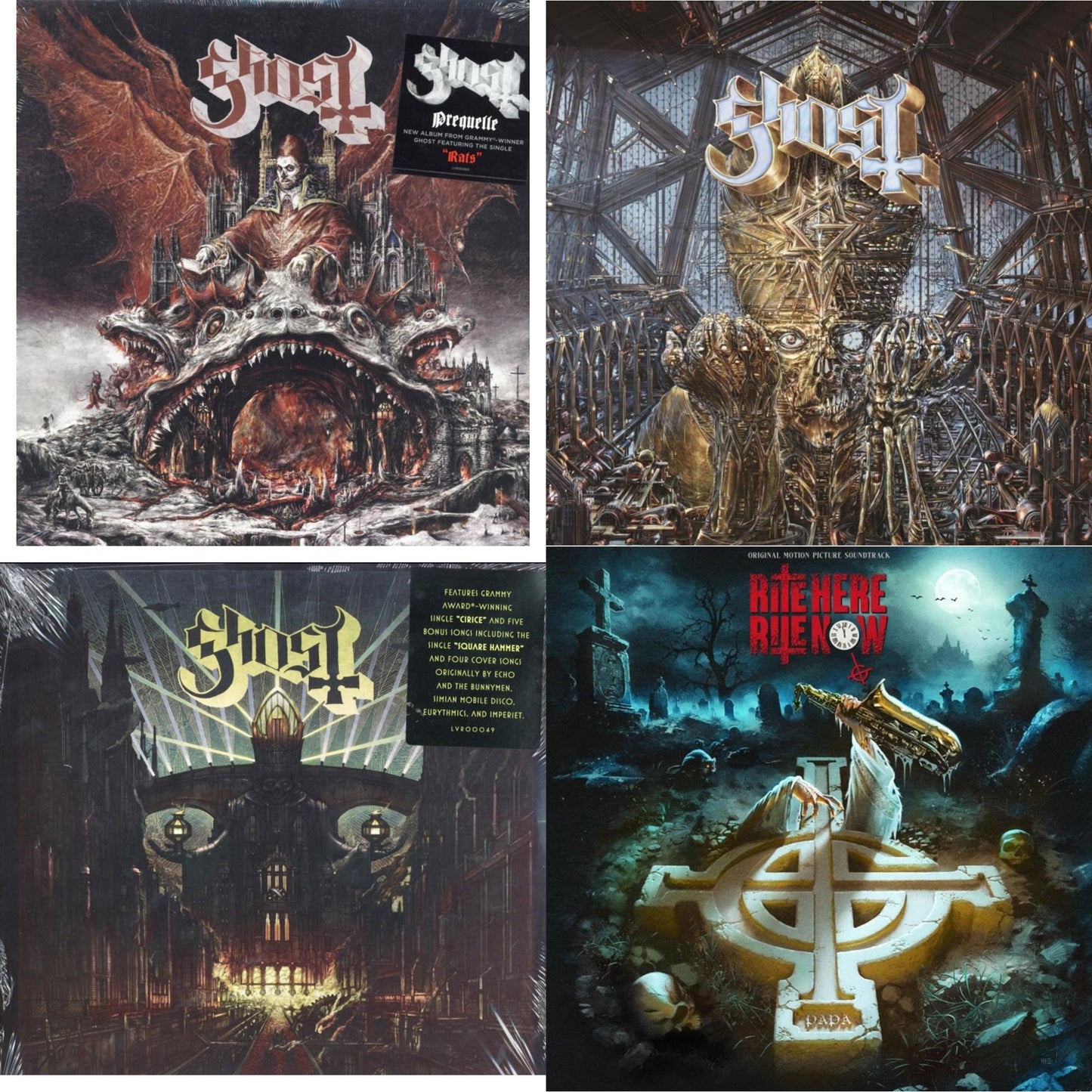 Ghost - Meliora (Deluxe Edition) & Prequelle (LP) & Impera & Rite Here Rite Now (Ost) (2LP)