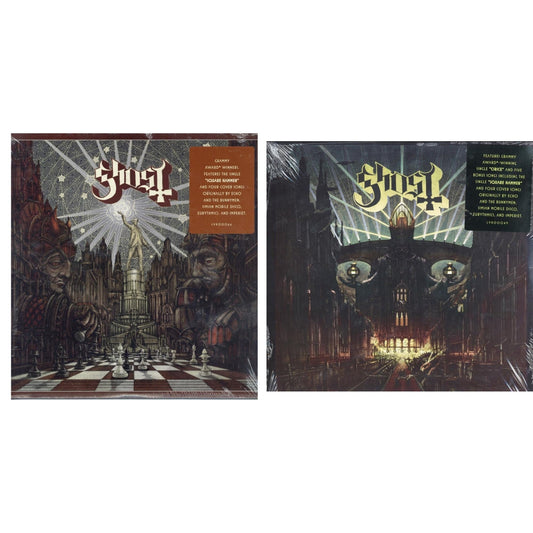 Ghost - Meliora (Deluxe Edition) & Popestar - LP Vinyl Bundle