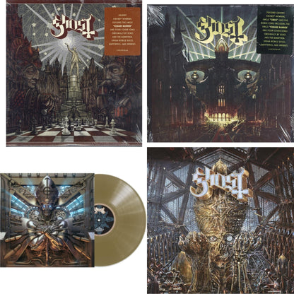 Ghost - Meliora (Deluxe Edition) & Popestar & Impera & Phantomime (Gold LP Vinyl)