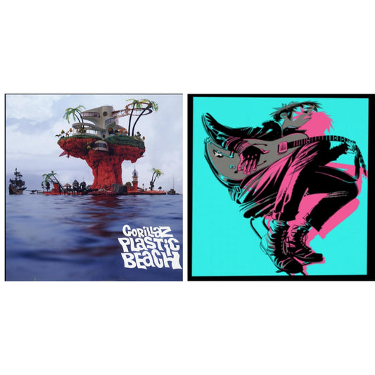 Gorillaz - Plastic Beach (2LP) & Now Now (180G/Dl Code)