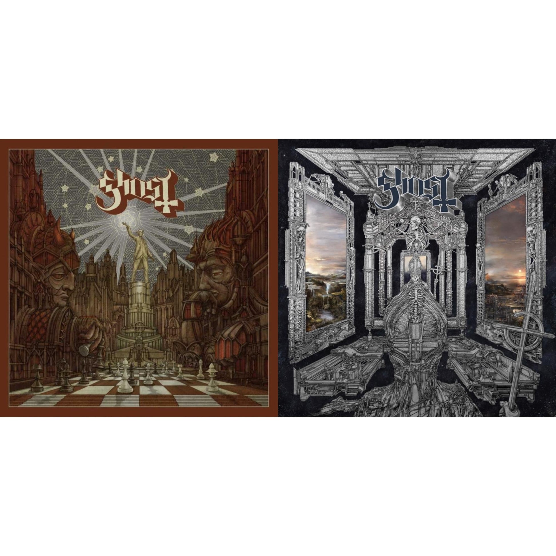 Ghost - Popestar & Skeleta - CD Bundle