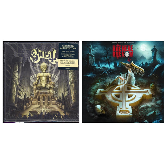 Ghost - Ceremony & Devotion (2LP) & Rite Here Rite Now (Ost) (2LP)