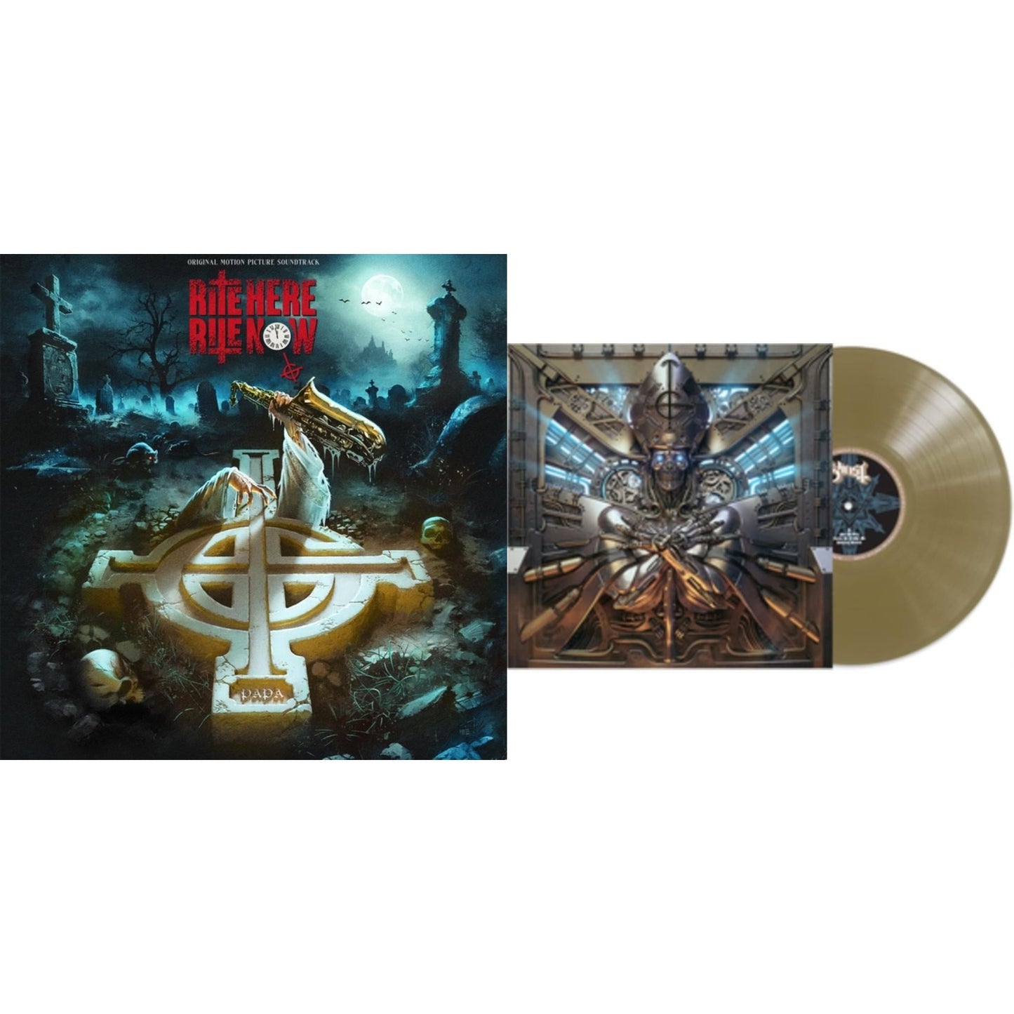 Ghost - Phantomime (Gold LP Vinyl) & Rite Here Rite Now (Ost) (2LP)