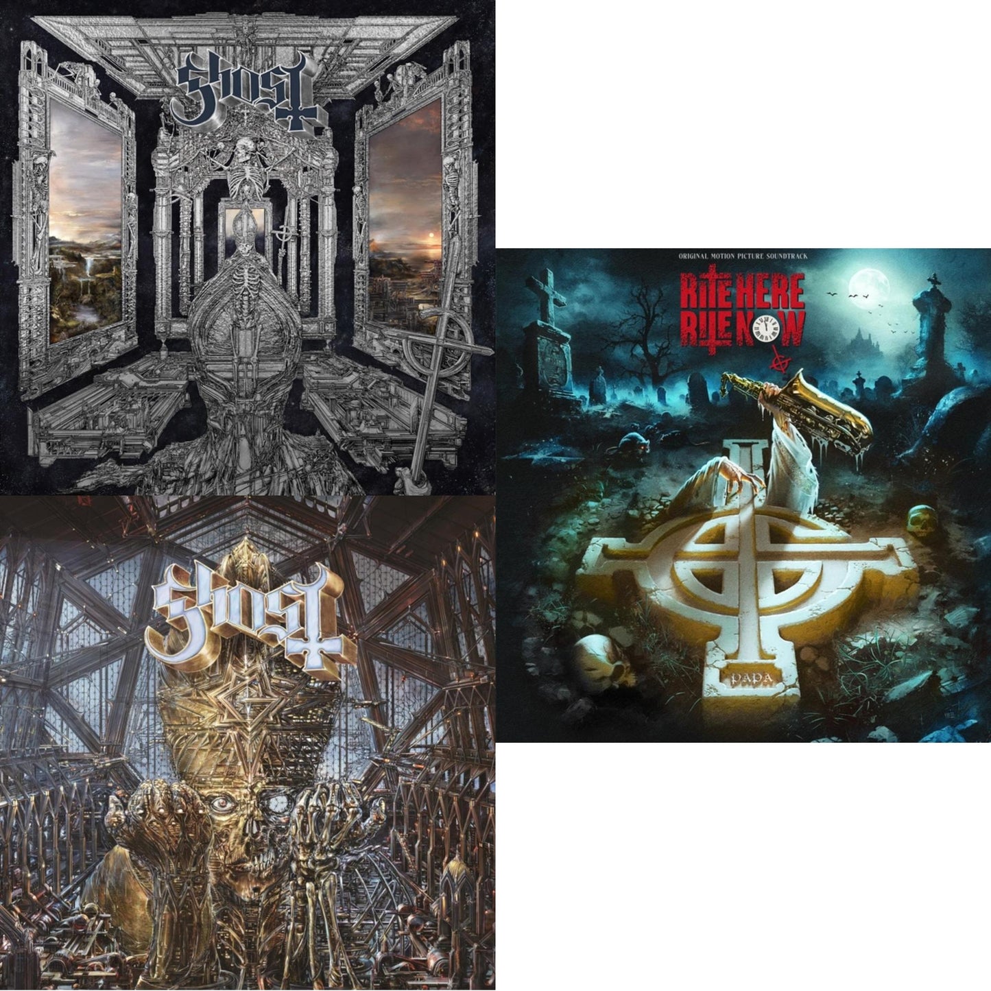 Ghost - Impera & Rite Here Rite Now (Ost) (2CD) & Skeleta