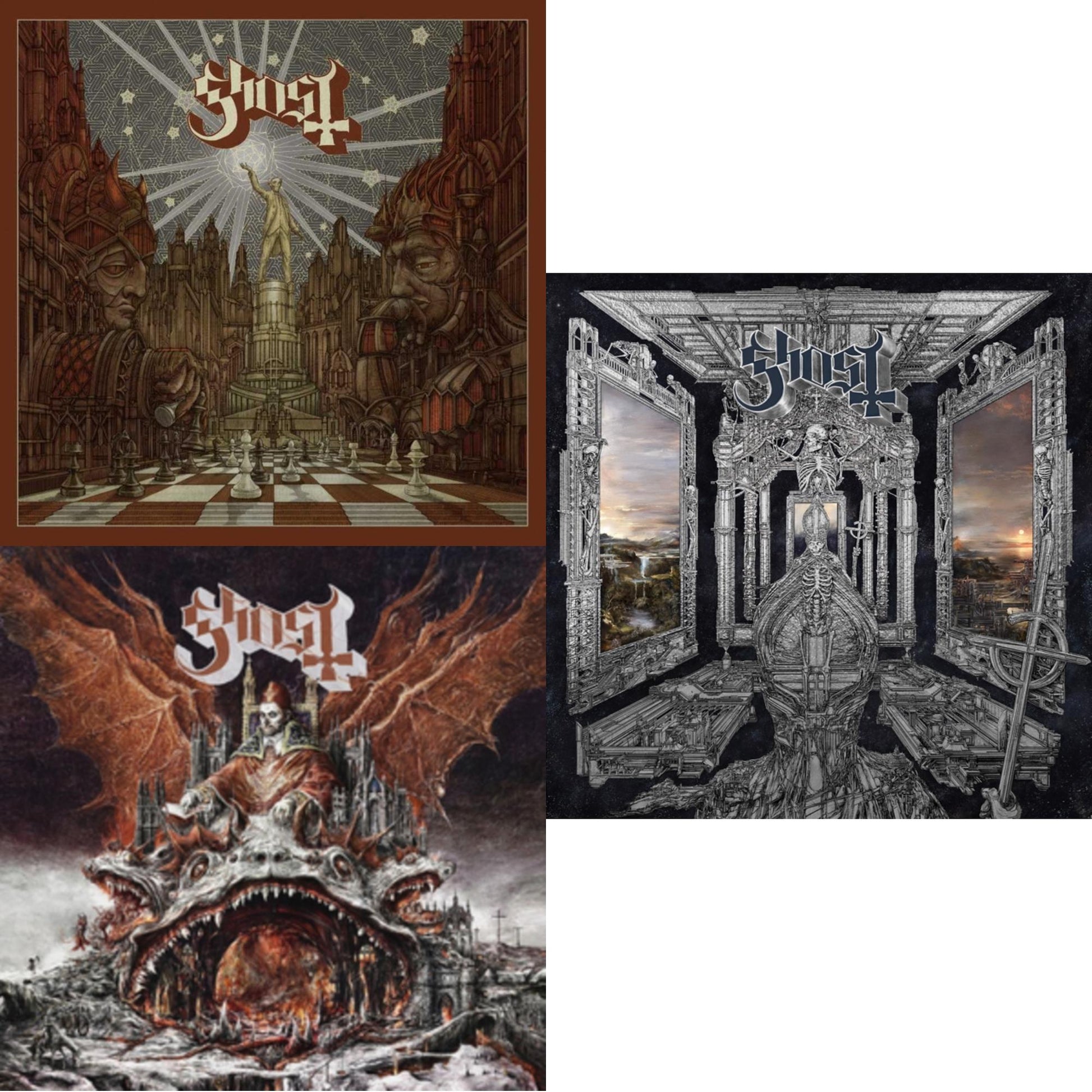 Ghost - Popestar & Prequelle & Skeleta - CD Bundle
