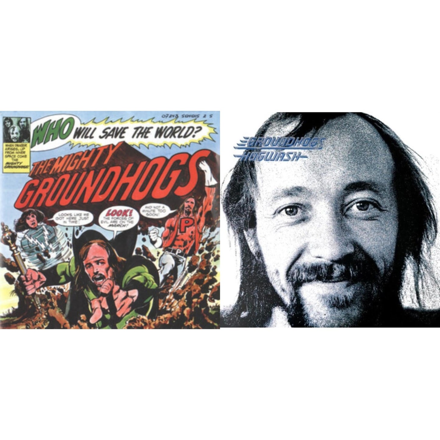 Groundhogs - Who Will Save The World & Hogwash (2LP/Dl Card) (I)
