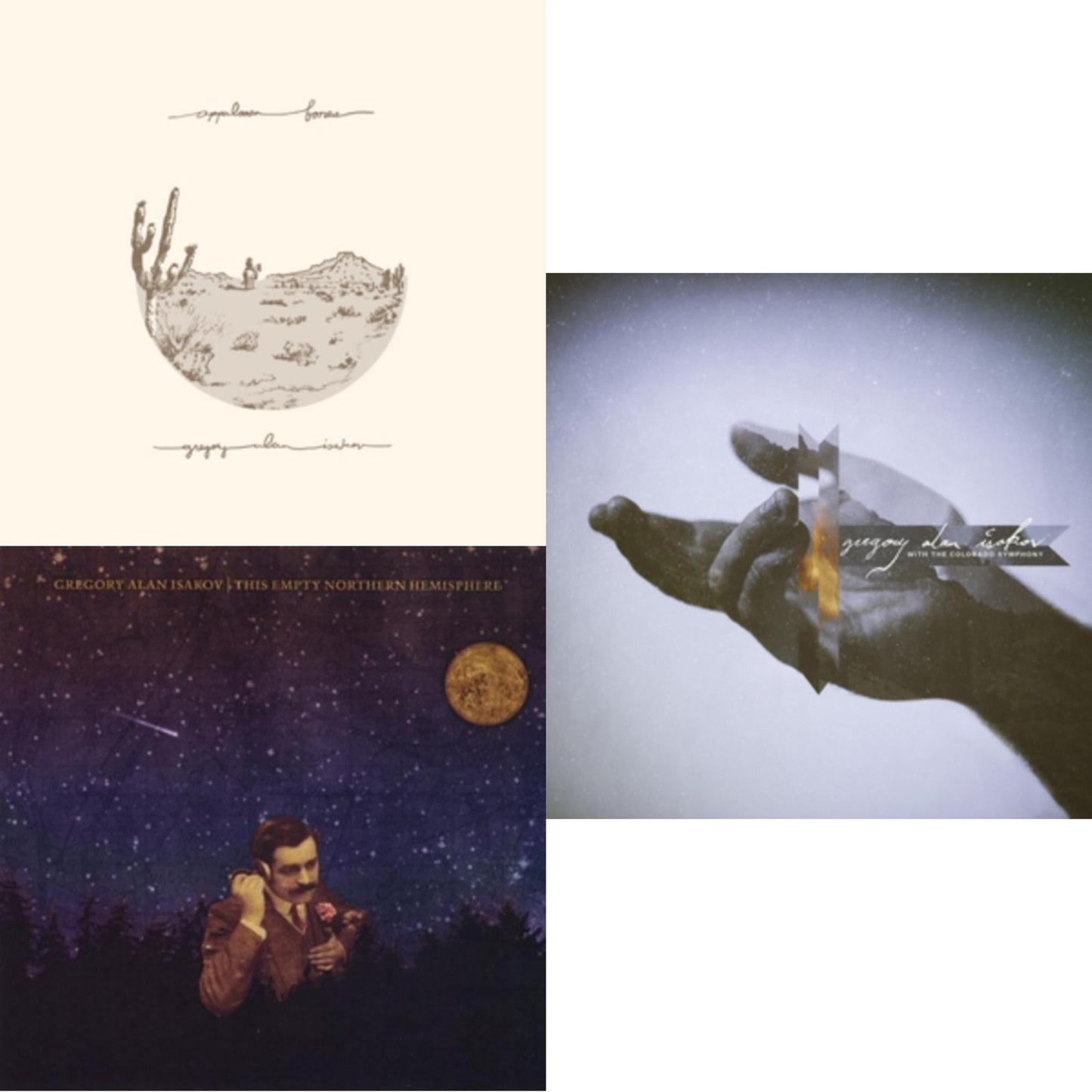 Gregory Alan Isakov - With The Colorado Symphony & This Empty Northern Hemisphere & Appaloosa Bones (Brown LP Vinyl)