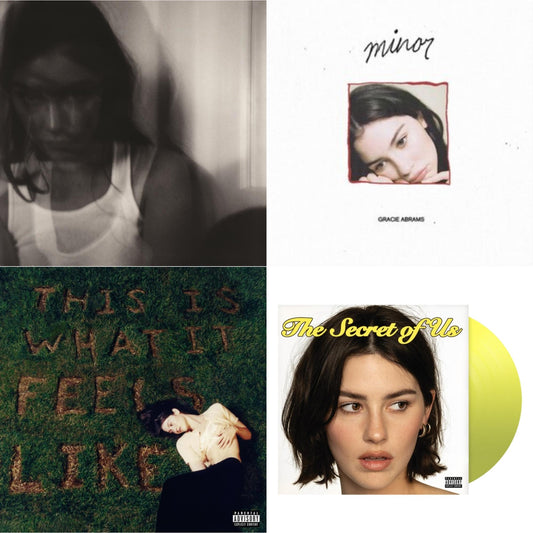 Gracie Abrams - Good Riddance (Deluxe/2LP) & Minor - Ep & This Is What It Feels Like (X) & Secret Of Us (X) (Yellow LP Vinyl)