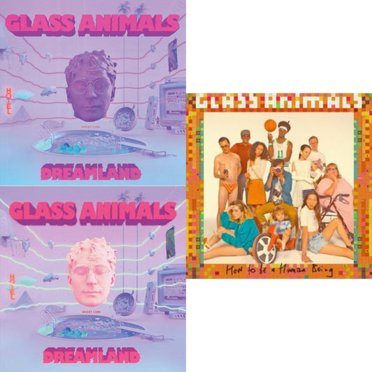 Glass Animals - Dreamland (Glow In The Dark LP Vinyl) & Dreamland & How To Be A Human Being