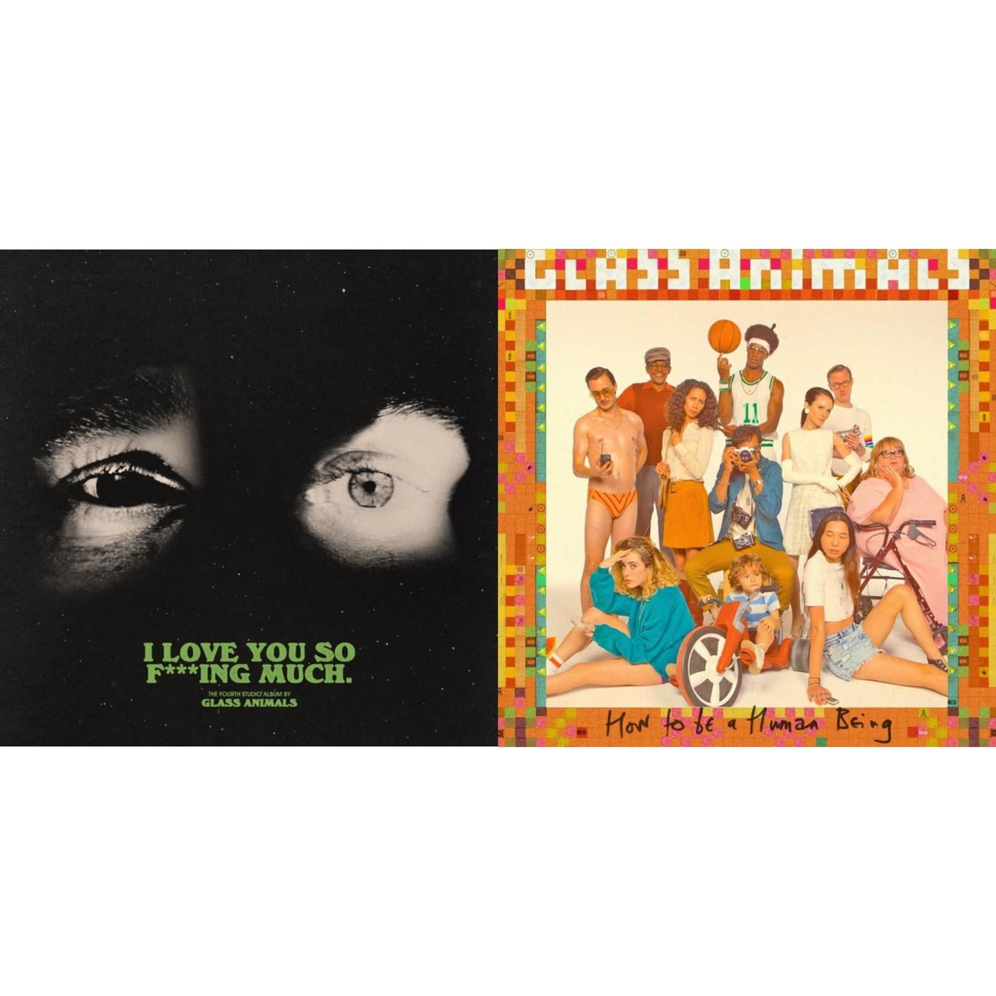 Glass Animals - I Love You So F***Ing Much (X) & How To Be A Human Being - CD Bundle