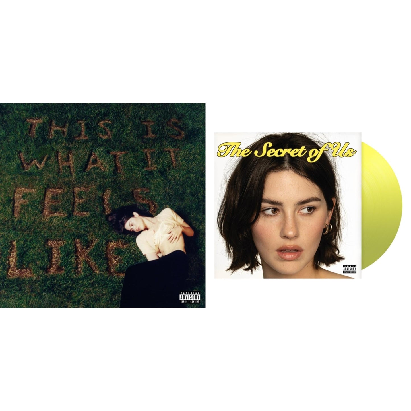 Gracie Abrams - This Is What It Feels Like (X) & Secret Of Us (X) (Yellow LP Vinyl)