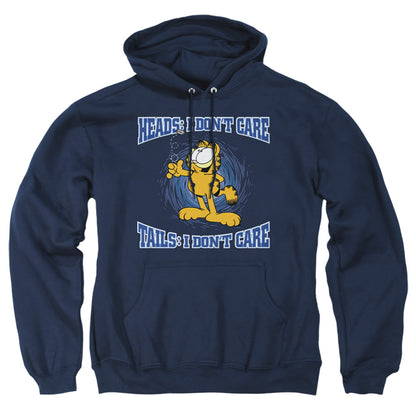 Garfield Heads Or Tails Mens Hoodie Navy