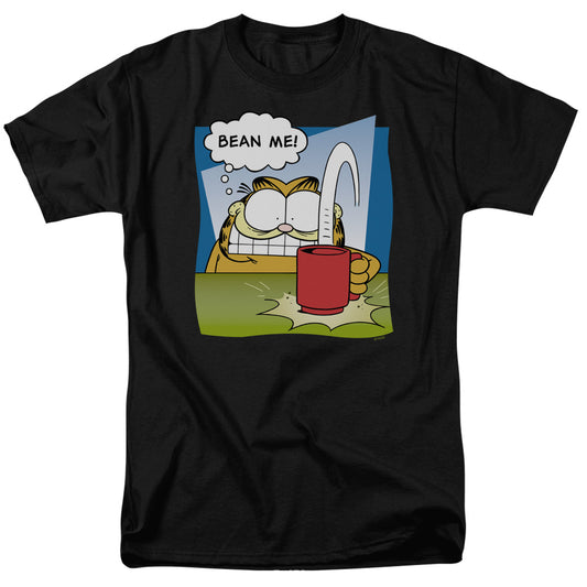 Garfield Bean Me Mens T Shirt Black