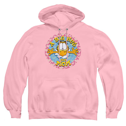 Garfield A Big Hug For Mom Mens Hoodie Pink