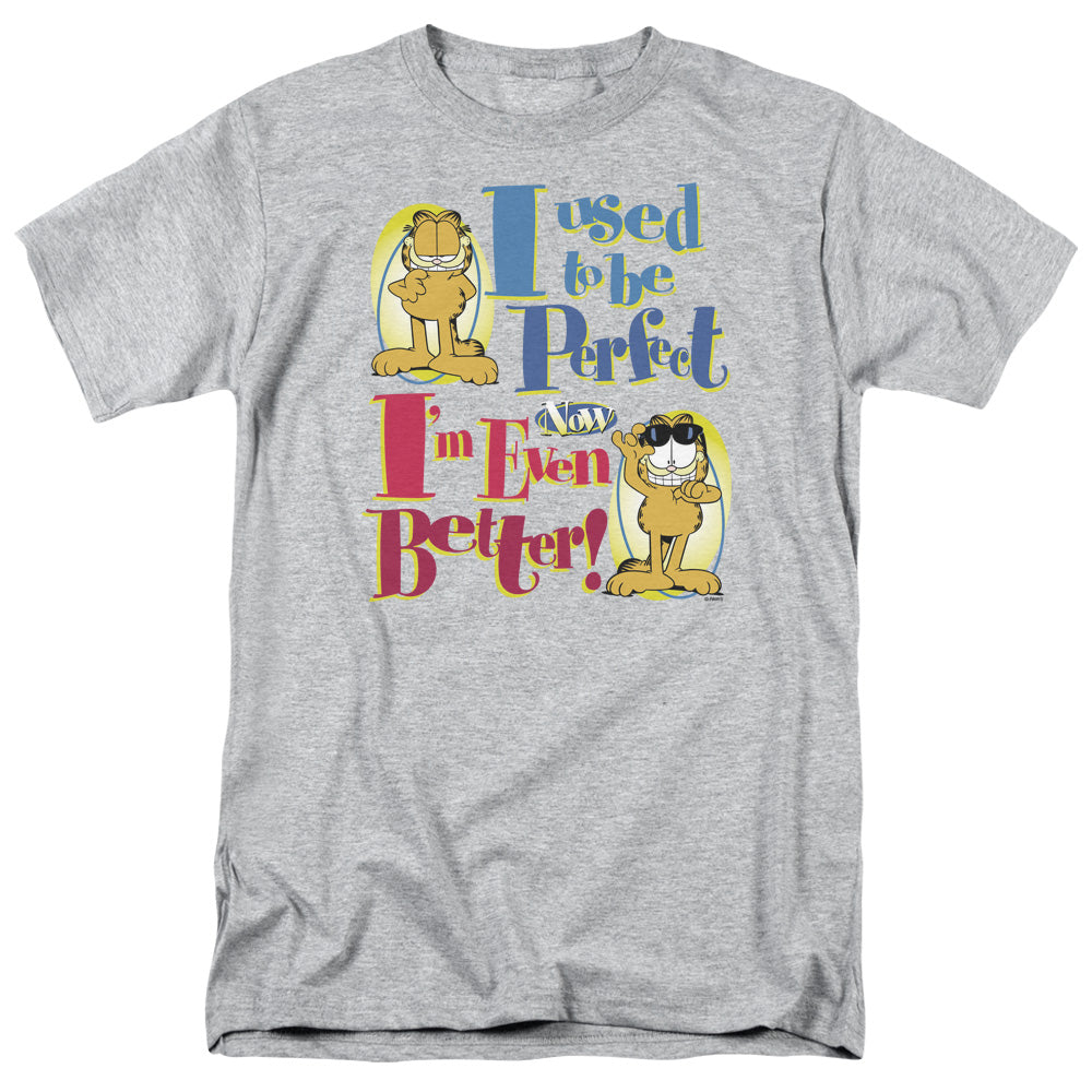 Garfield Even Better Mens T Shirt Athletic Heather