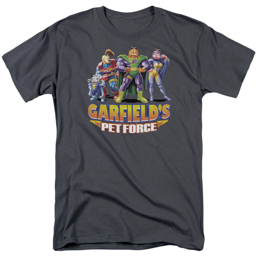 Garfield Beyond Mens T Shirt Charcoal