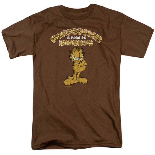 Garfield Perfect Mens T Shirt Coffee