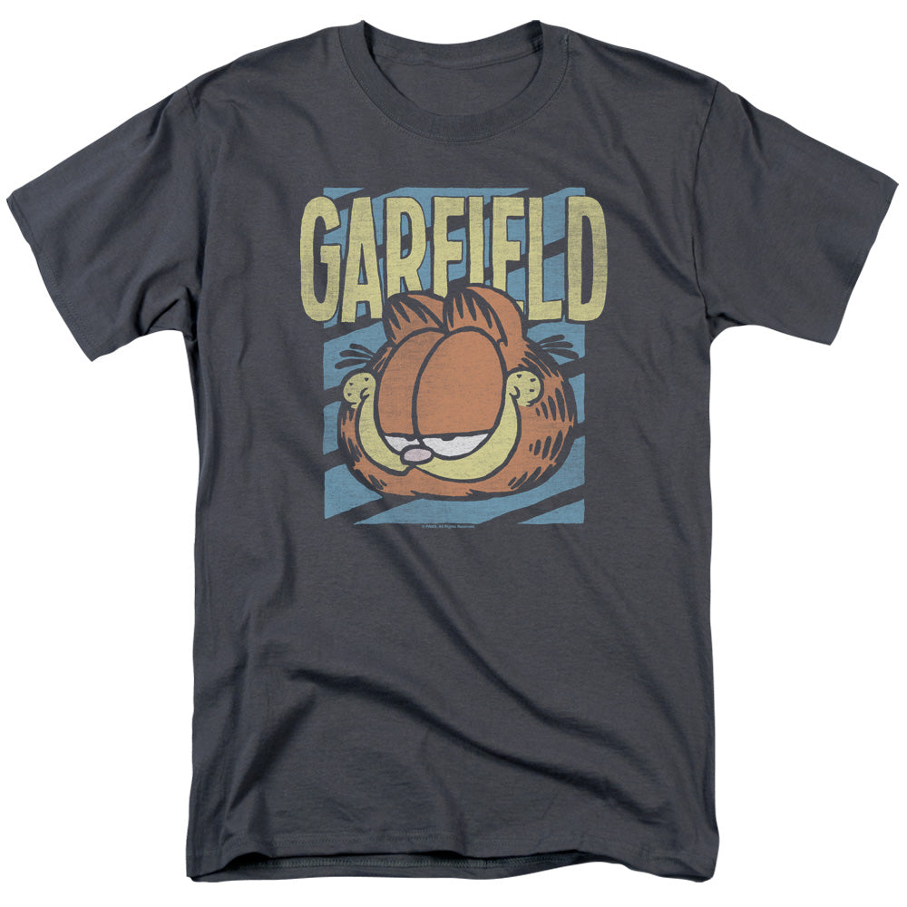 Garfield Rad Garfield Mens T Shirt Charcoal
