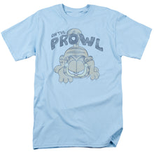 Load image into Gallery viewer, Garfield Prowl Mens T Shirt Light Blue