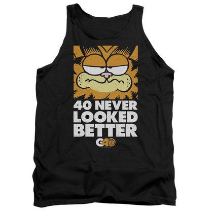 Garfield 40 Looks Mens Tank Top Shirt Black