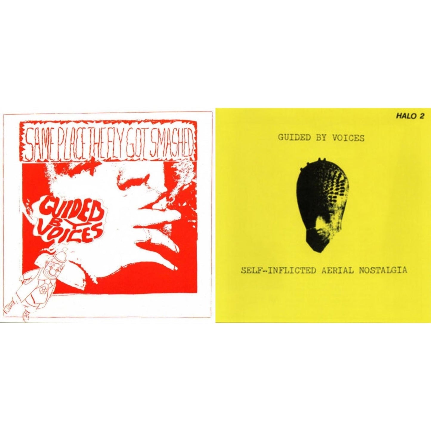 Guided By Voices - Self-Inflicted Aerial Nostalgia & Same Place The Fly Got Smashed (Color LP Vinyl)