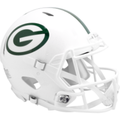 Green Bay Packers Full Size Authentic Speed Football Helmet 2024 On-Field Alternate - NFL
