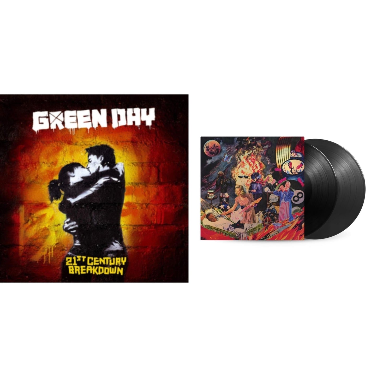 Green Day - Insomniac (25Th Anniversary/2LP) & 21St Century Breakdown