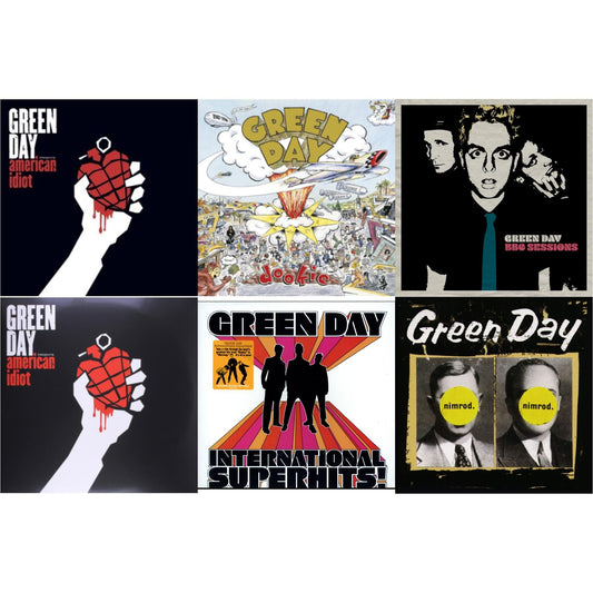 Green Day - International Superhits & American Idiot & Bbc Sessions (X) (2LP) & Nimrod & American Idiot (W/Poster) & Dookie