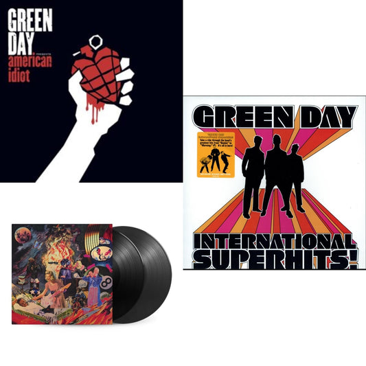 Green Day - International Superhits & Insomniac (25Th Anniversary/2LP) & American Idiot (W/Poster)