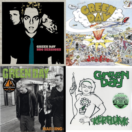 Green Day - Warning & Bbc Sessions (X) (2LP) & Kerplunk (120G/7Inch Single) & Dookie