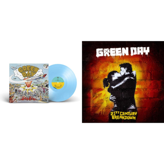 Green Day - Dookie (X) (Baby Blue LP Vinyl) & 21St Century Breakdown