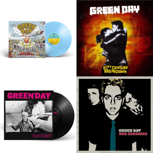 Green Day - Dookie (X) (Baby Blue LP Vinyl) & Saviors & Bbc Sessions (X) (2LP) & 21St Century Breakdown