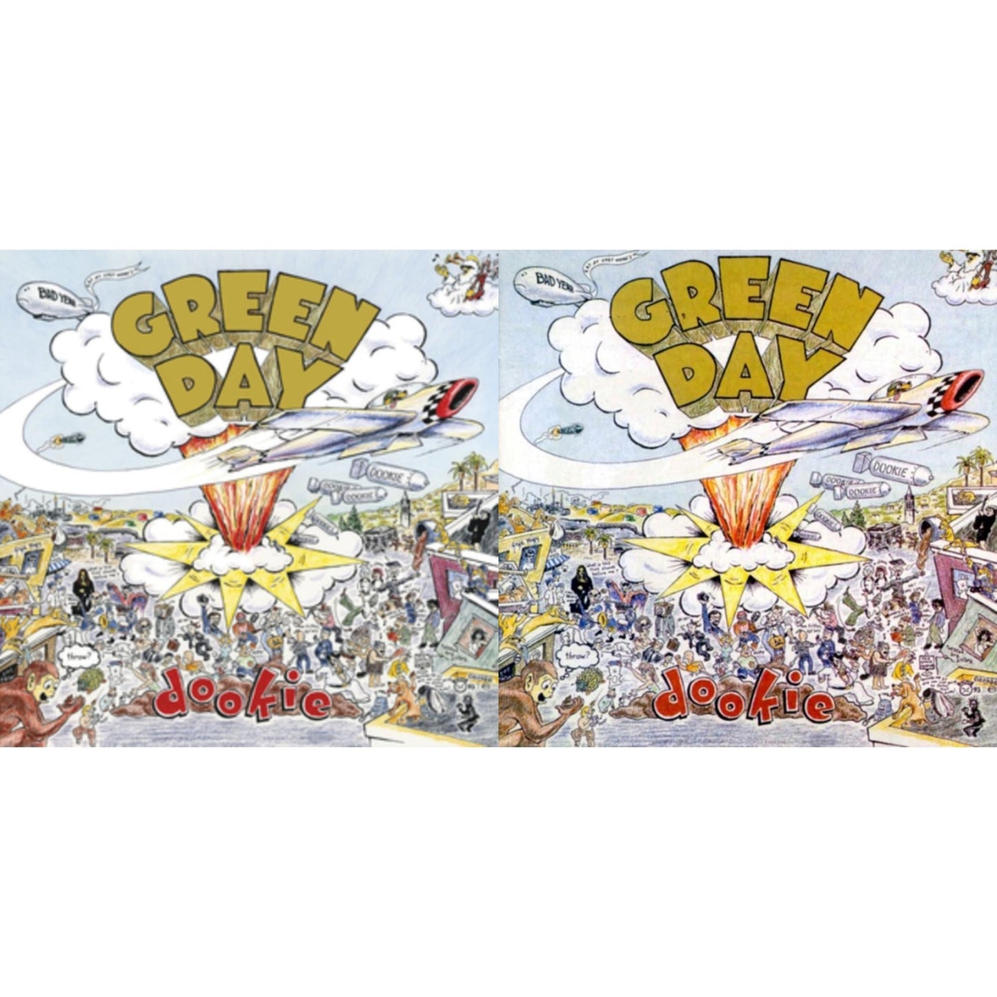 Green Day - Dookie (Picture Disc) & Dookie - LP Vinyl Bundle