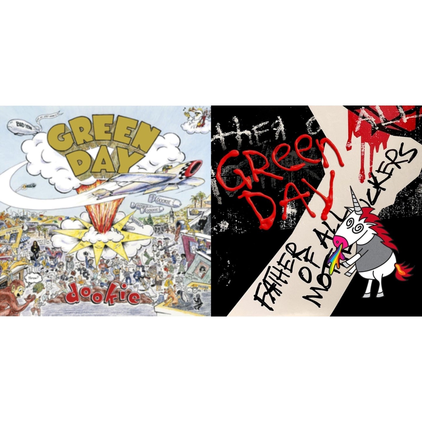 Green Day - Father Of All (X) & Dookie - LP Vinyl Bundle