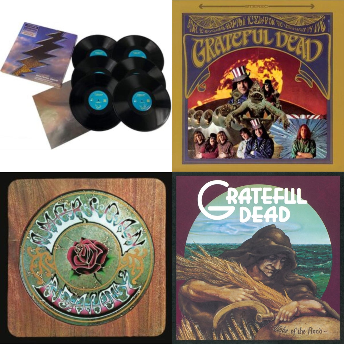 Grateful Dead - Wake Of The Flood (50Th Anniversary Remaster) & Grateful Dead & American Beauty & Dick’S Picks Vol. 19: 10/19/73 Oklahoma City Fairgrounds Arena, Oklahoma City, Ok (Limited/180G/6LP)