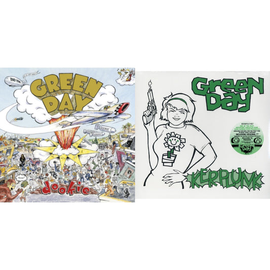 Green Day - Kerplunk (120G/7Inch Single) & Dookie - LP Vinyl Bundle